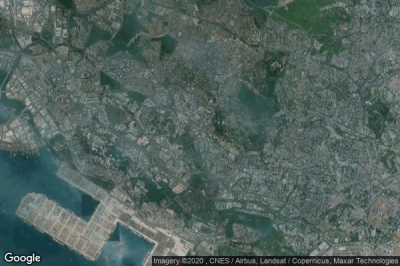 Vue aérienne de Tanglin Halt
