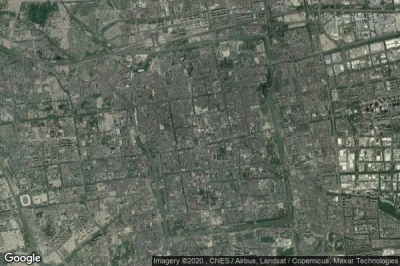 Vue aérienne de Suzhou