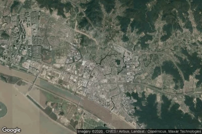 Vue aérienne de Goushan