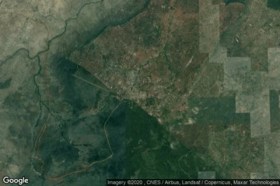 Vue aérienne de Kwale
