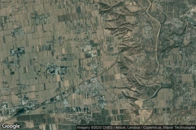 Vue aérienne de Dongchen