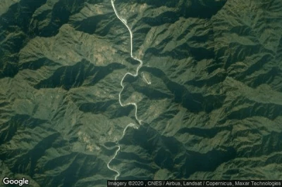 Vue aérienne de Fengxiang