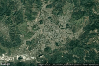 Vue aérienne de Shangguan