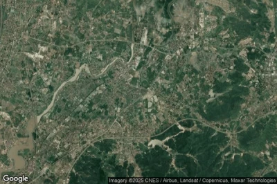 Vue aérienne de Wangjiajing