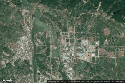 Vue aérienne de Pukou