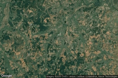 Vue aérienne de Liugongmiao