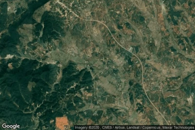 Vue aérienne de Mahong