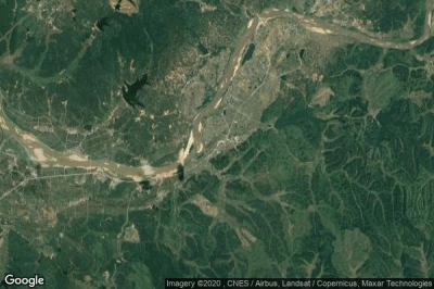 Vue aérienne de Qidu