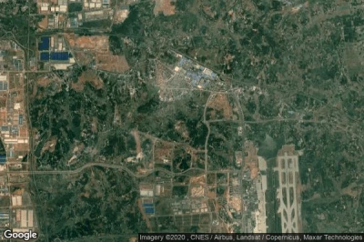Vue aérienne de Gutang