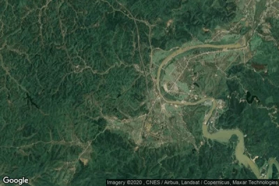 Vue aérienne de Huanxi