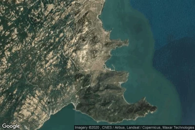 Vue aérienne de Qingshan