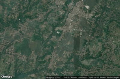 Vue aérienne de Mangunrejo