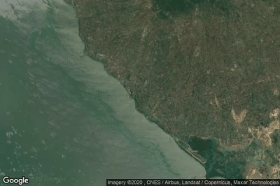 Vue aérienne de Homa Lime Kowuor