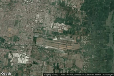 Vue aérienne de Gadung
