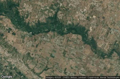 Vue aérienne de Baoli