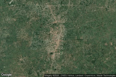 Vue aérienne de Bungoma
