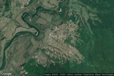 Vue aérienne de Vladimiro-Aleksandrovskoye