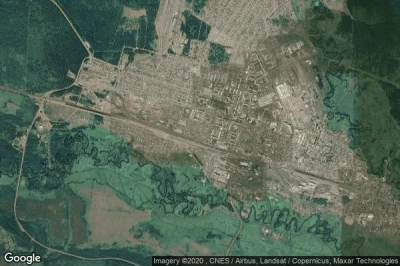 Vue aérienne de Vikhorevka