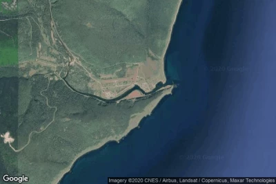 Vue aérienne de Svetlaya