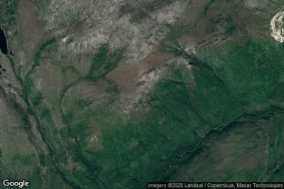 Vue aérienne de Severomuysk
