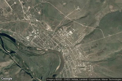 Vue aérienne de Nerchinsk