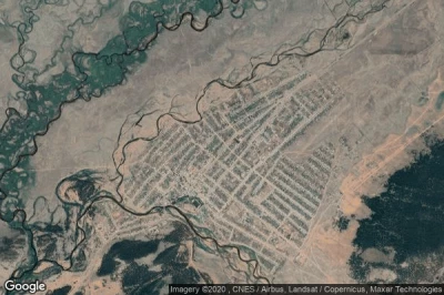 Vue aérienne de Khorinsk