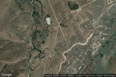 Vue aérienne de Bagul’nyy