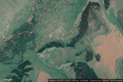 Vue aérienne de Dzelter