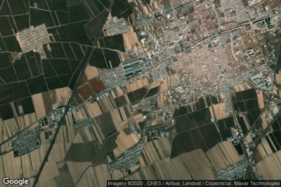 Vue aérienne de Shuangcheng