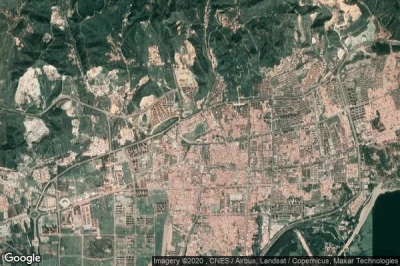 Vue aérienne de Jixian