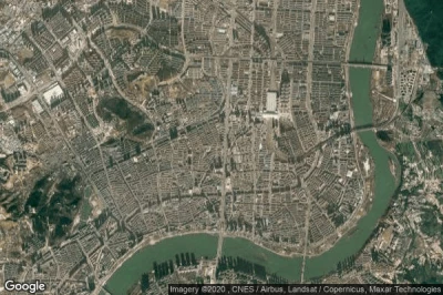 Vue aérienne de Jilin