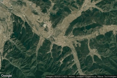 Vue aérienne de Dongyingfang