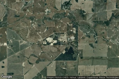 Vue aérienne de Ongerup