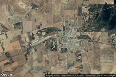 Vue aérienne de Merredin