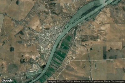 Vue aérienne de Mannum