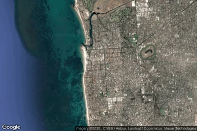 Vue aérienne de Glenelg
