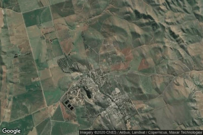 Vue aérienne de Burra