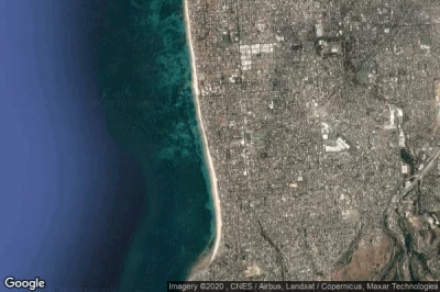 Vue aérienne de Brighton