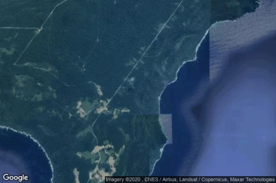 Vue aérienne de Territory of Christmas Island