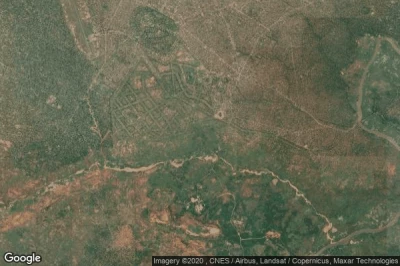 Vue aérienne de Mbuji-Mayi