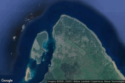 Vue aérienne de Kavieng