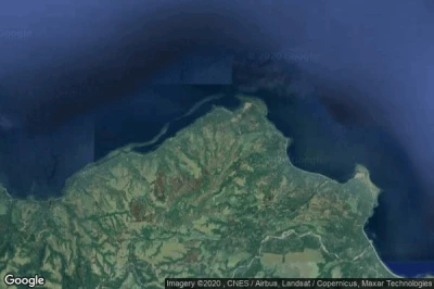 Vue aérienne de Biliau Mission