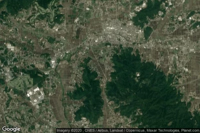 Vue aérienne de Iwase