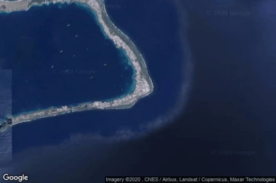 Vue aérienne de Majuro