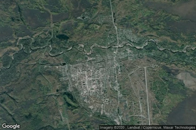 Vue aérienne de Smirnykh
