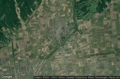Vue aérienne de Tobetsu