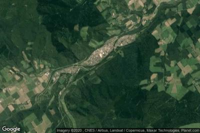 Vue aérienne de Oketo