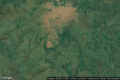 Vue aérienne de Kasongo
