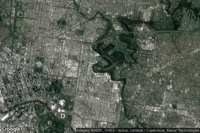 Vue aérienne de Yarrambat