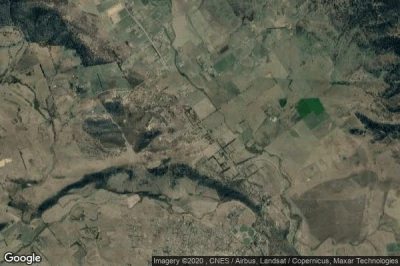 Vue aérienne de Wybra Hall